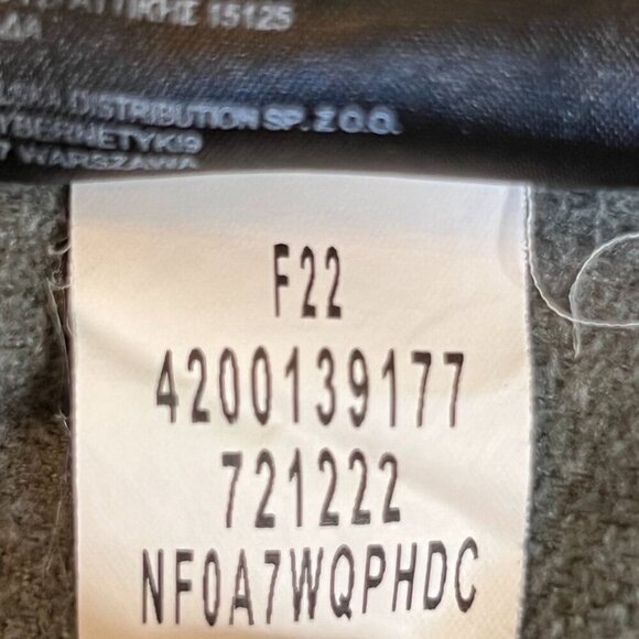 The North Face Shady Blue Unisex Glazier Half-Zip Fleece Jacket Size YS - Picture 10 of 12